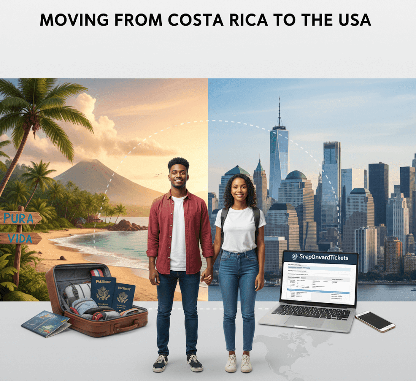 Moving from Costa Rica to the USA: A Comprehensive Guide