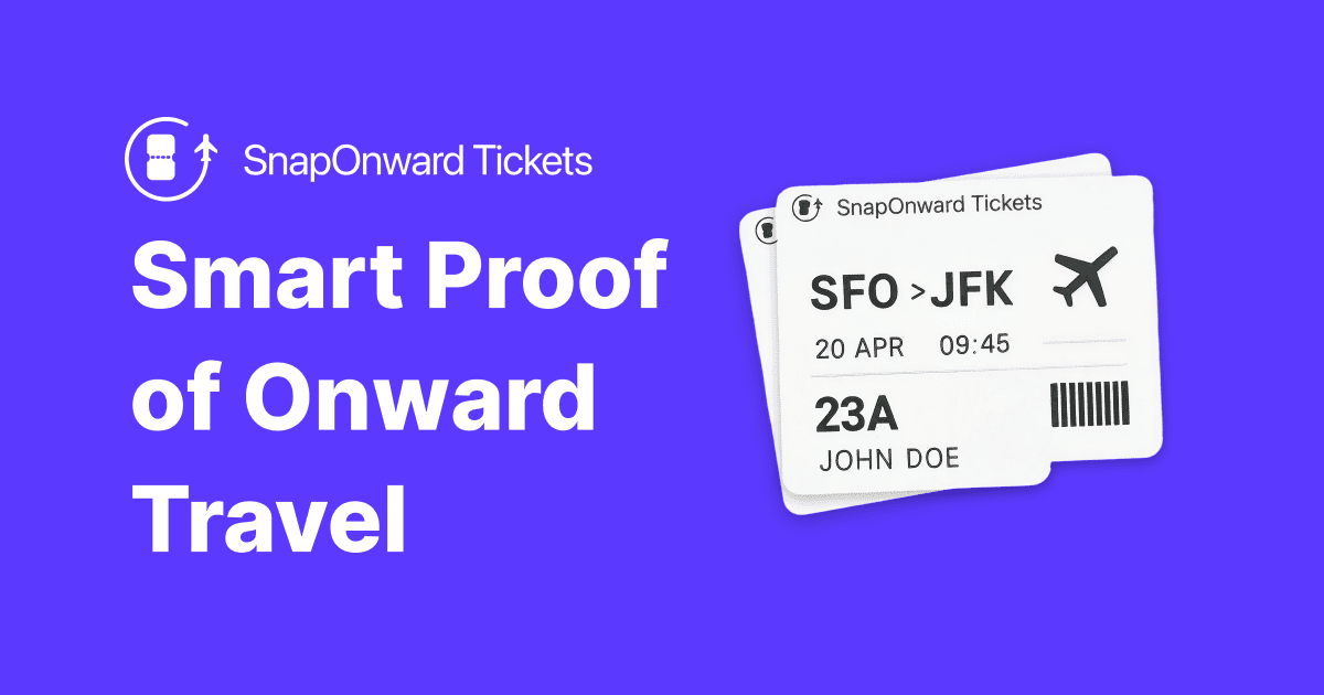 The Ultimate Travel Hack: How to Handle Proof of Onward Travel Without Breaking the Bank